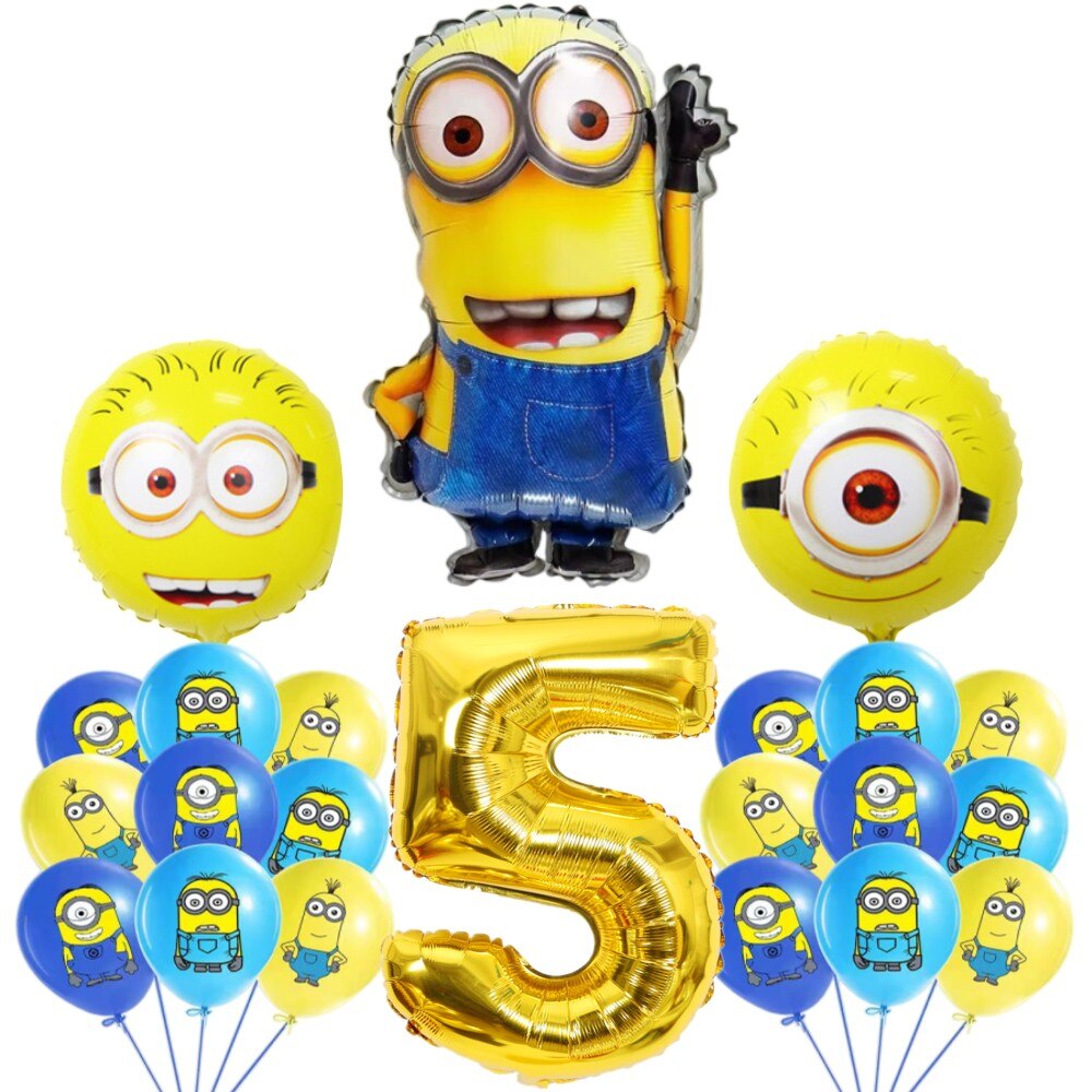 Minions Birthday Party Balloon Kit