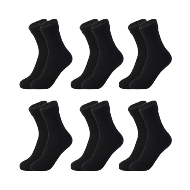 Kit with 6 Pairs of Women's Thermal Socks