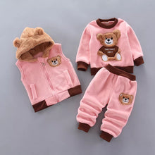 Carregar imagem no visualizador da galeria, Conjunto de Roupa Infantil Urso
