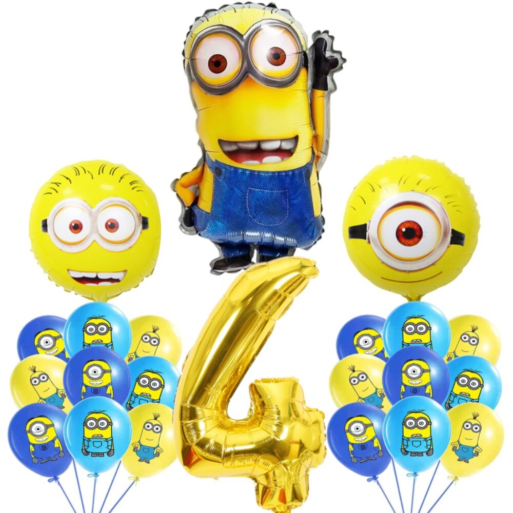 Minions Birthday Party Balloon Kit