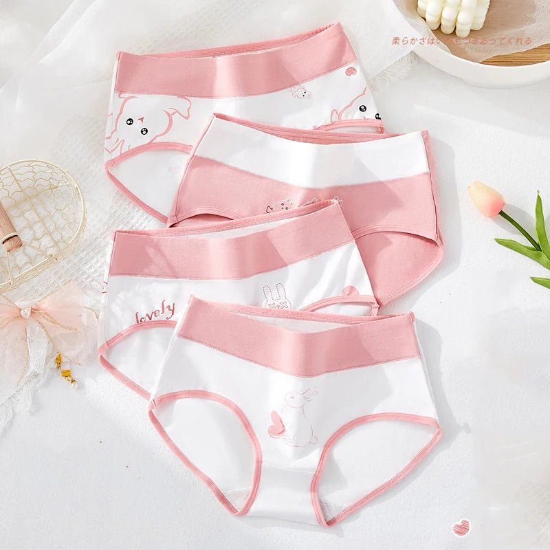Pack of 4 Teen Panties with Antibacterial Fabric