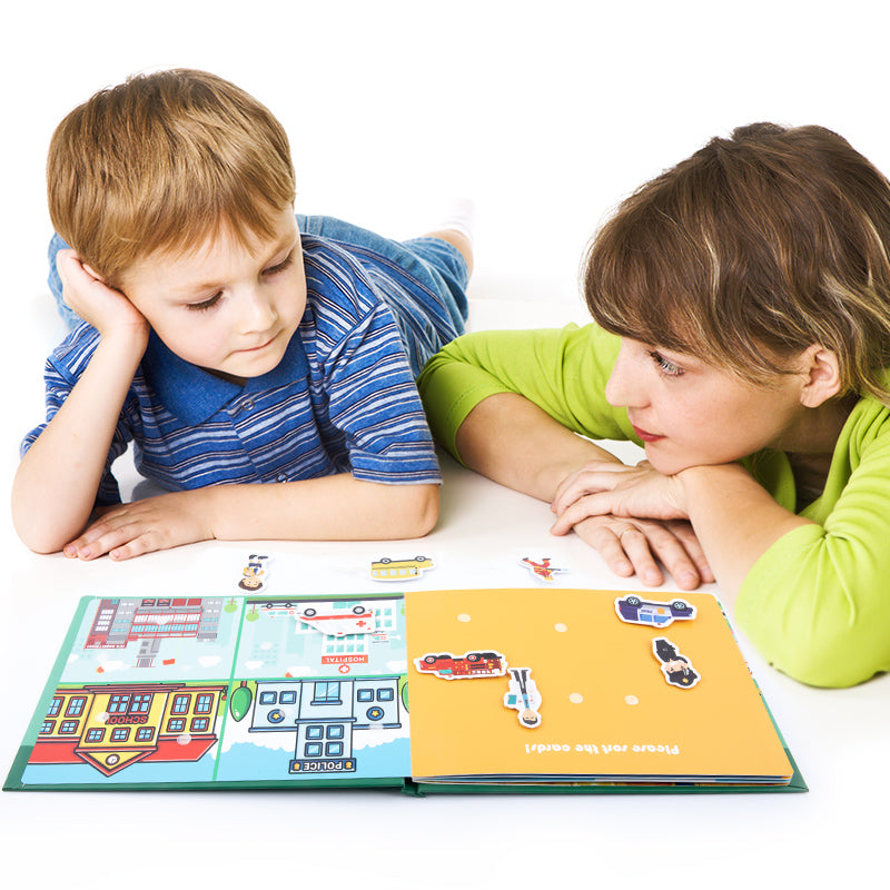 Montessori QuietBook Interactive Book – Early Childhood Education