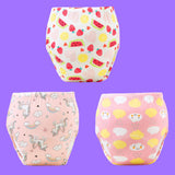 Set of 3 Comfort Cute Baby Premium Diapers for Potty Training