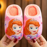 Kids slippers Princess Elsa and Princess Sofia