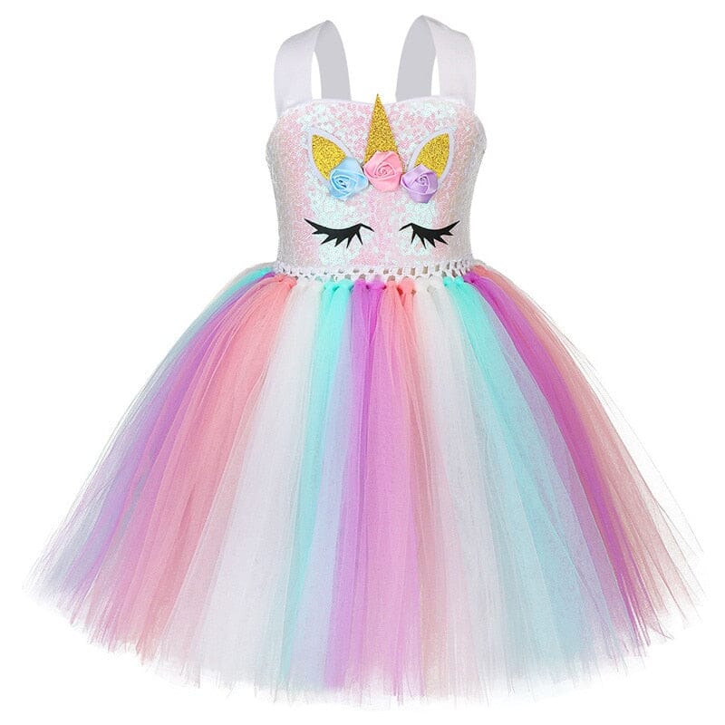 Vestido Fantasia Unicórnio - Infantil