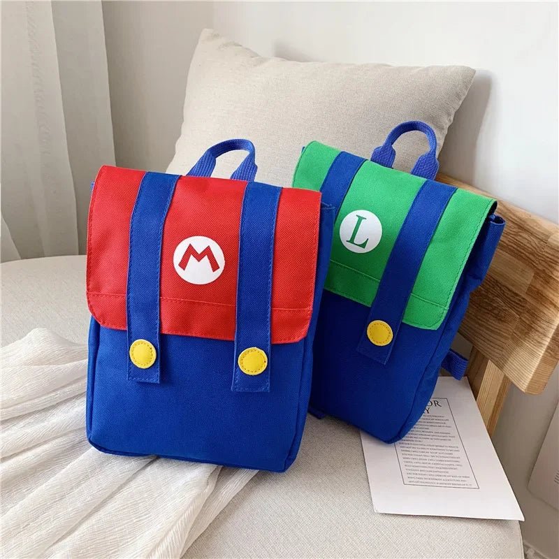 Mario Bros Toddlers School Backpack