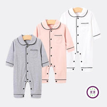 Carregar imagem no visualizador da galeria, 0-24 meses #Pijama Bebê Outono #Inverno 100% Algodão
