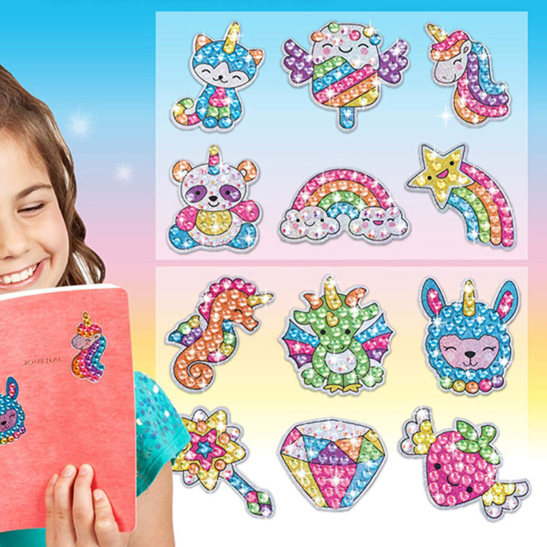 5D Diamond Painting Kit for Kids – Stickers