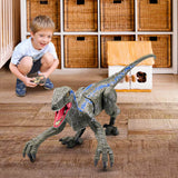 Remote control dinosaur – Playful Velociraptor