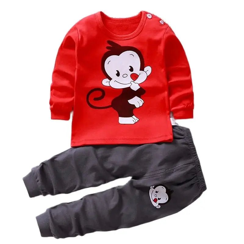 Cj. 2pcs Pijama Infantil 100% Algodão🎪