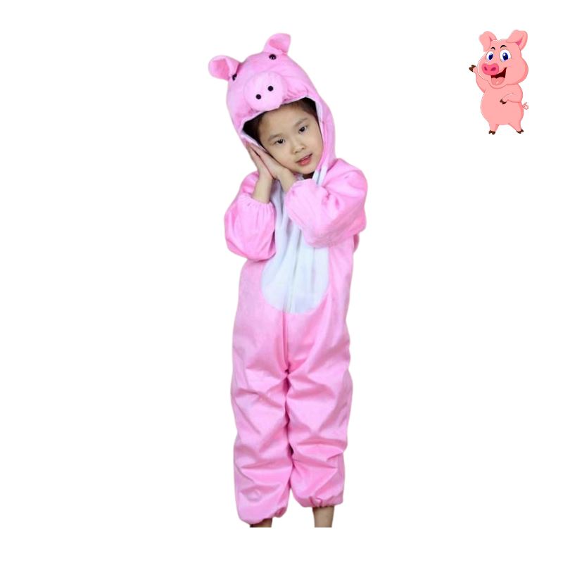 Kids Animal Costume: Pig