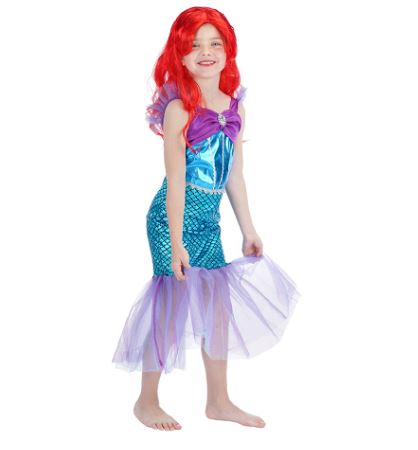 Ariel Enchanted Costume Dress – The Little Mermaid