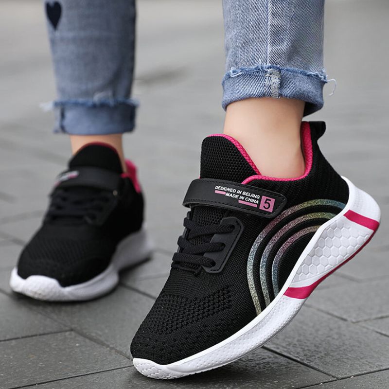 Girls' Rainbow Sneakers