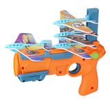 Toy Airplane Launcher Pistol with 4 Airplanes