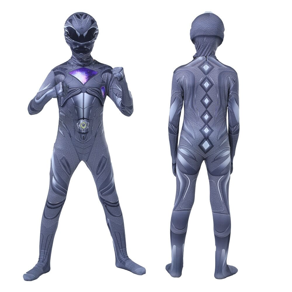 Power Rangers Movie Costume – Gray Ranger Cosplay