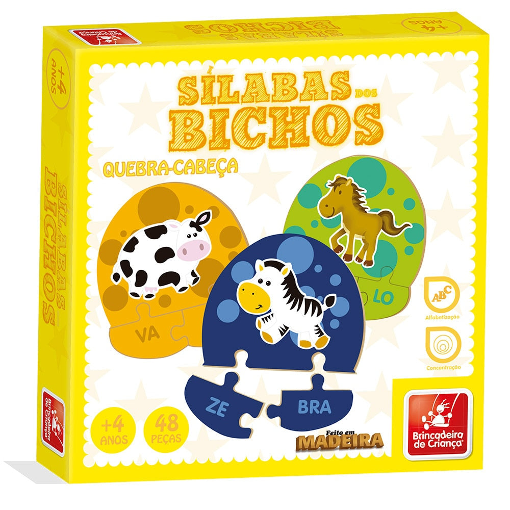 Animal Syllable Puzzle
