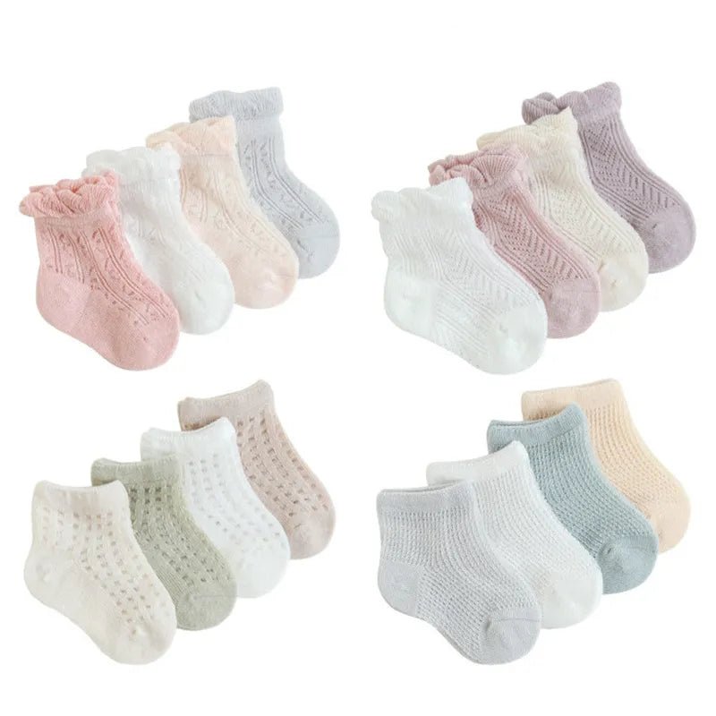 4-Pack of Baby Socks for Toddlers