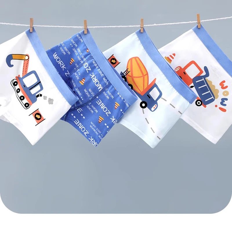 Set of 4 Kids Underwear -