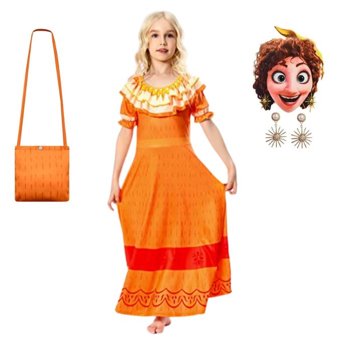 Pepa Madrigal Costume Dress – Encanto – Full Set