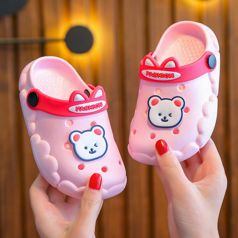 Cute Teddy Bear Kids Sandal