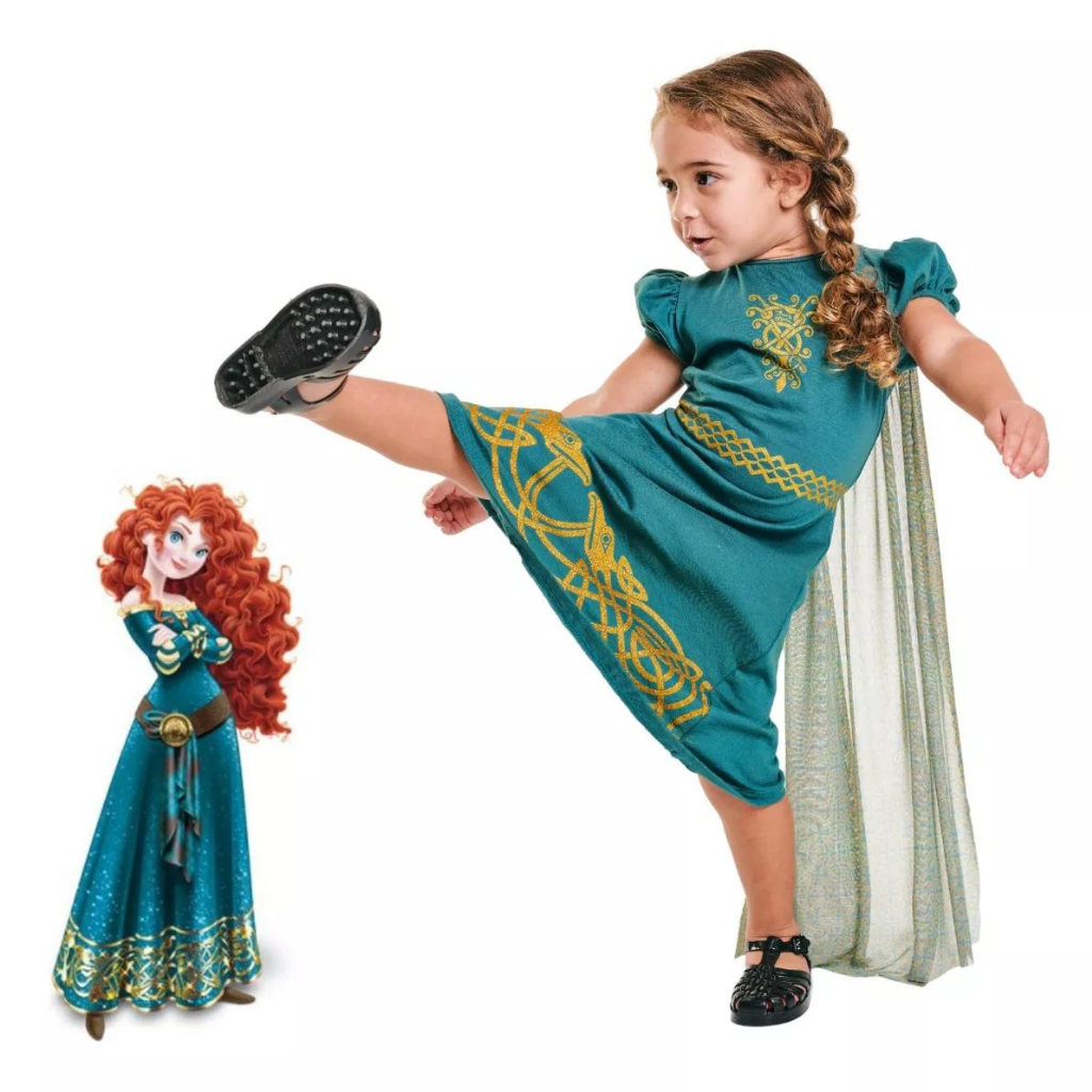 Brave Deluxe Merida Costume Dress for Kids