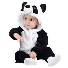 Fantasia Macacão Animais Panda Infantil