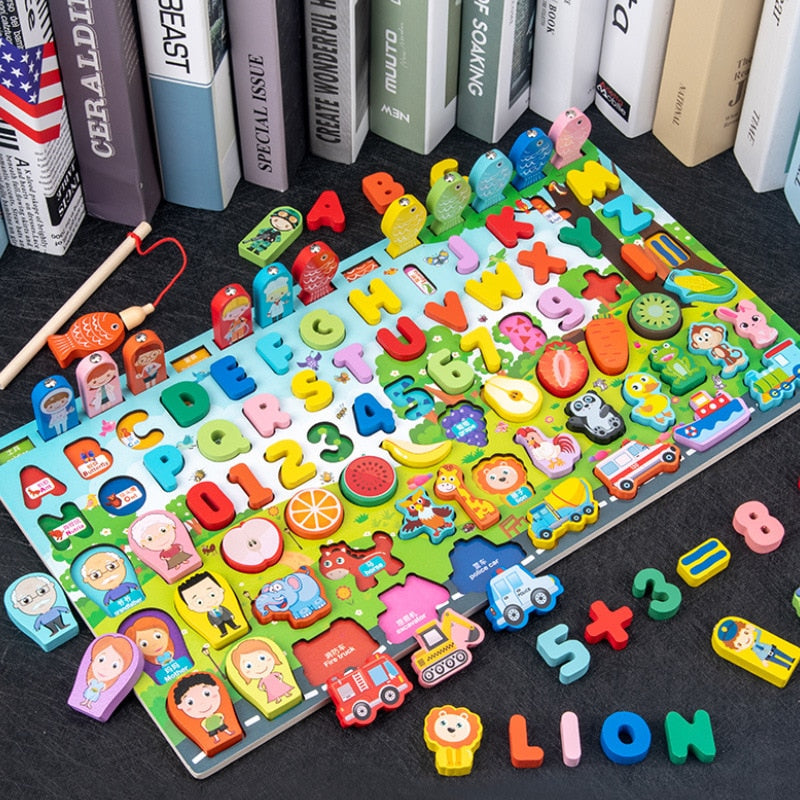 Montessori Fishing Toy – Kids Board