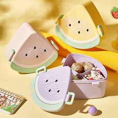 Pote Lunch Box para Lancheira Escolar Melancia