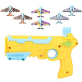 Toy Airplane Launcher Pistol with 4 Airplanes