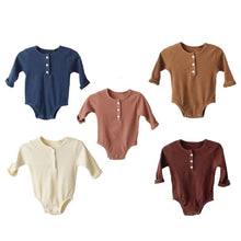 Carregar imagem no visualizador da galeria, Body Casual Unissex Cores Sólidas - Tamanhos de 0 a 3 anos
