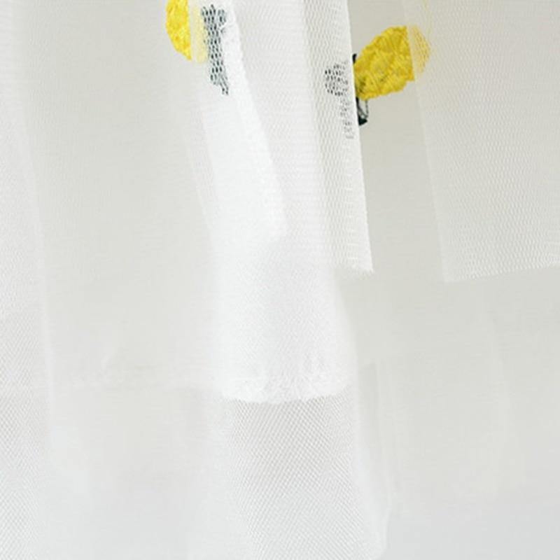 Cute Pineapple Casual Dress with Long Sleeves