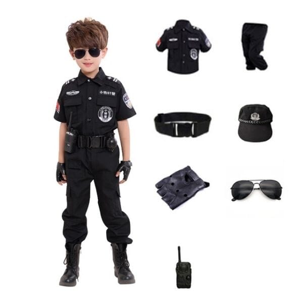 Police Costume – Short Sleeve + Accessories