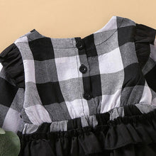 Carregar imagem no visualizador da galeria, Body Xadrez Manga Longa - Tamanhos de 0 a 18 meses
