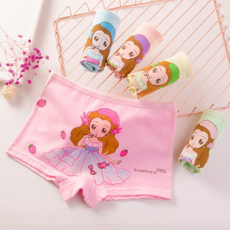 Kit with 4 or 5 Kids Panties -