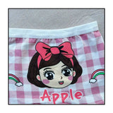 Set of 4 Princess Boxer Briefs for Kids, Sizes 1-12 Years