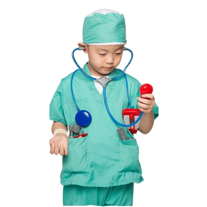Kids Surgeon Costume + Accessories / Unisex