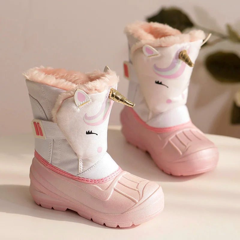 Kids Plush Mid-Calf Boot