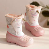 Kids Plush Mid-Calf Boot