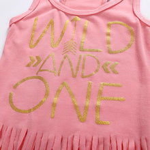 Carregar imagem no visualizador da galeria, Vestido Summer Baby com Franjas - Tamanhos de 6 a 24 meses
