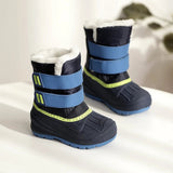 Kids booties with plush lining.
