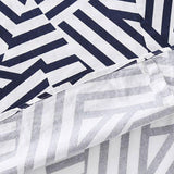 Irregular Striped Dress