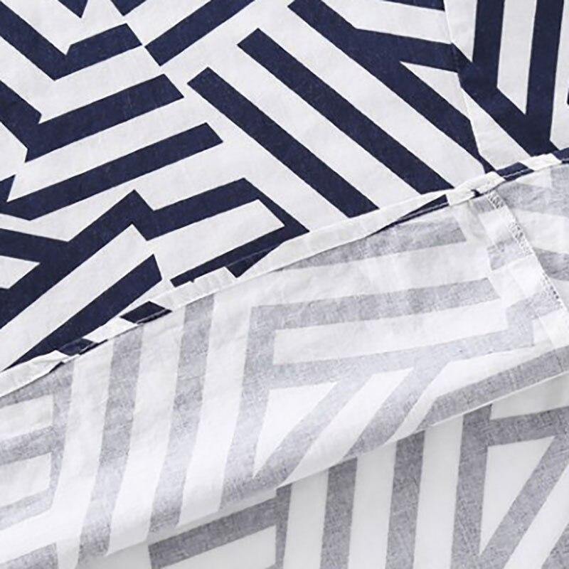 Irregular Striped Dress