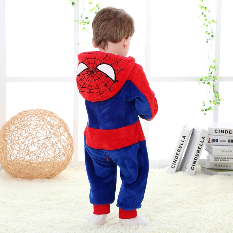 Spider-Man Hooded Pajama Costume