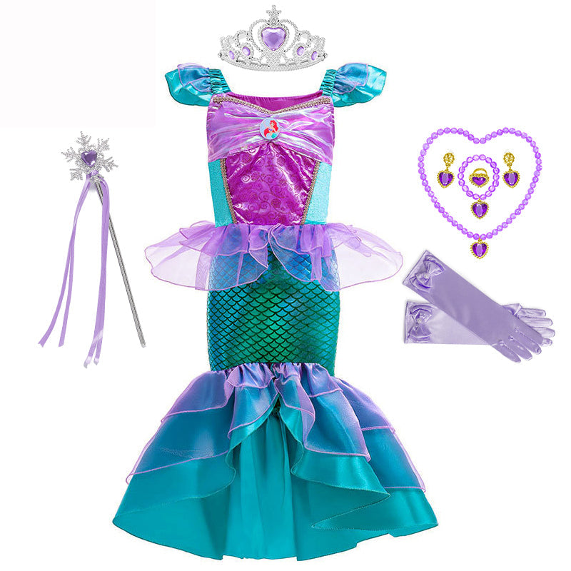 Ariel Encanto Costume Dress – The Little Mermaid
