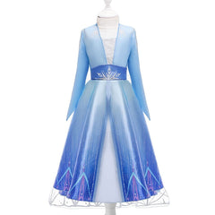 Vestido Fantasia Elsa Frozen Reino Encantado