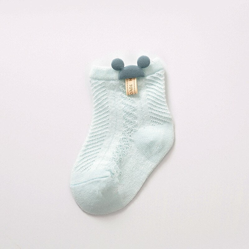 Baby Socks with Breathable Fabric (Newborn-24 months)
