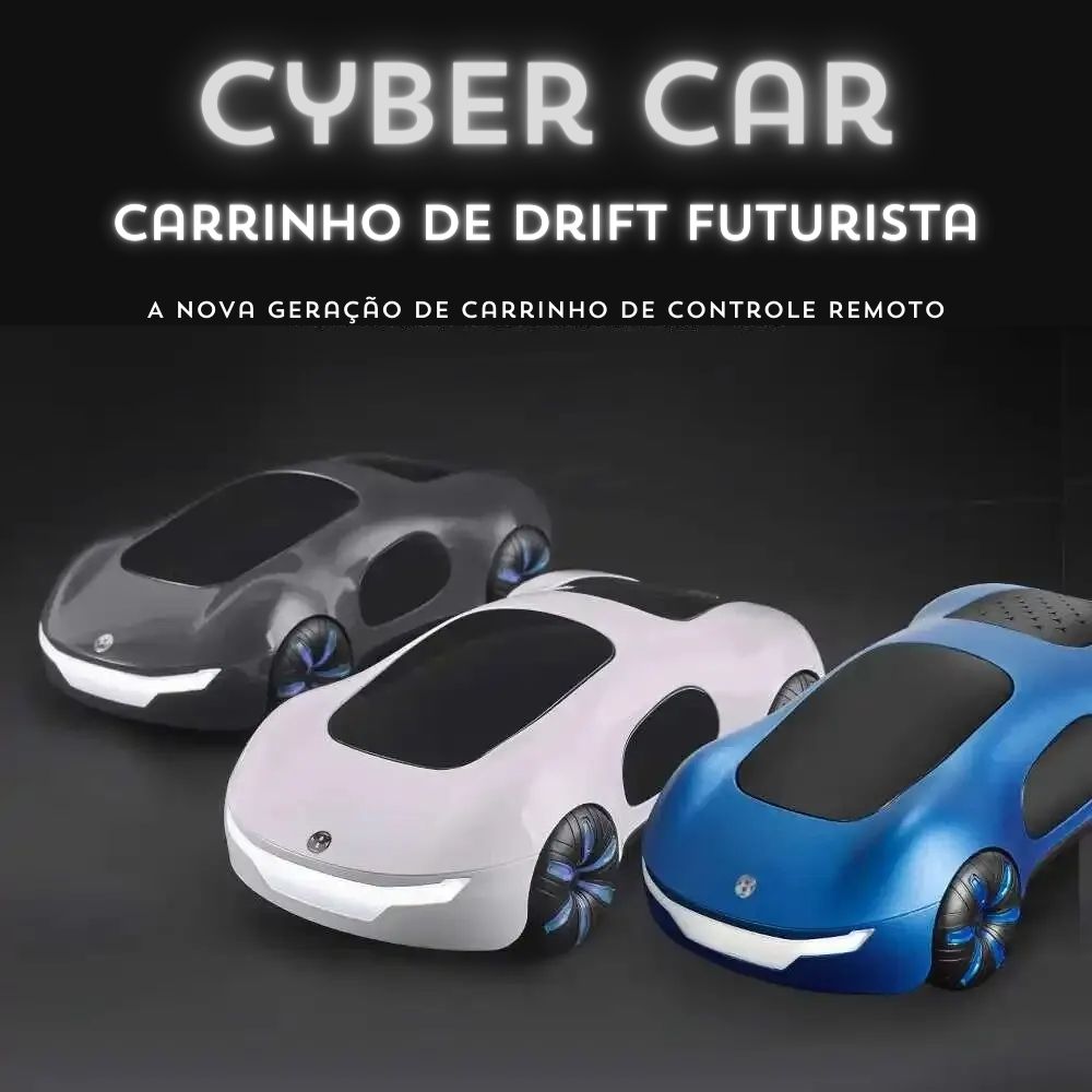 Cyber Car - Carrinho Drift de Controle Remoto Futurista