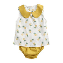 Carregar imagem no visualizador da galeria, Conjunto 2 peças Abacaxi - Tamanhos de 0 a 3 anos
