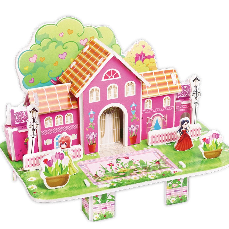 3D Jigsaw Puzzle – Playhouses