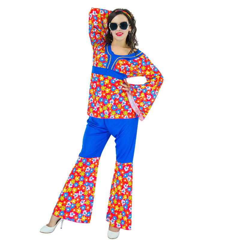 Peace and Love Costume, Hippie Generation, Female